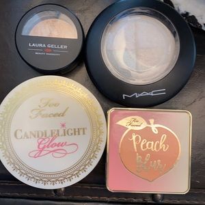 Lot of 4 powder Highlighters